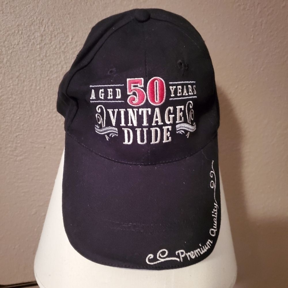 50th Birthday Baseball Cap - NWOT